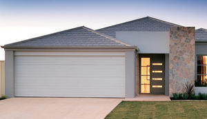 Digah Meilleure Vente Personnalisé Automatique Sectionnel Électrique Double Peau Bois Voiture Portes de Garage pour Villa - Product Image 3