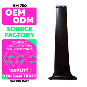 Mât en carbone à module élevé 75 cm pour hydrofoil, structure rigide, réponse rapide, équipement de surf et de loisirs nautiques - Product Image 1