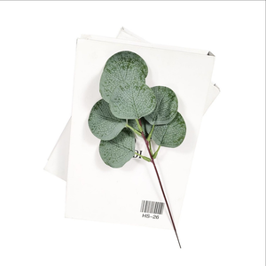 Feuilles d'eucalyptus artificielles, petite branche unique, bouquet très demandé pour la décoration de mariage, utilisation intérieure et extérieure - Product Image 3