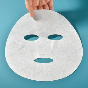 Mascarilla facial Finnex de fibra vegetal 0.5D ultra suave blanca lechosa importada alemana - Product Image 2