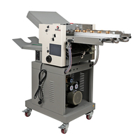 Machine à plier le papier entièrement automatique de qualité industrielle Bao Yu 384, ventilateur d'aspiration grande capacité, capacités de pliage double/triple