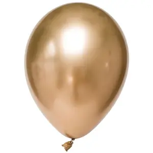 Groothandel 12 18 Inch Ronde Vorm Metalen Ballonnen Metallic Latex Ballonnen Voor Feest Decoraties Chroom Ballonnen Globos Leverancier