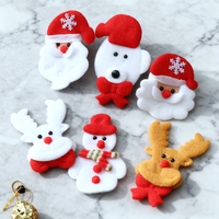 Décorations de Noël DIY pour la nuit, imperméables, durables, réutilisables, en peluche, tête de vieil homme, bonhomme de neige, renne, accessoires vestimentaires, non tissés