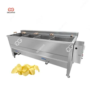 Electric Turkey Kettle Fryer Machine Frying Potatoes Chips In Facdtory