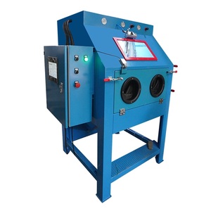 Automatic Wet Blasting Machine with Tumble Basket for Batch Workparts - Product Image 2