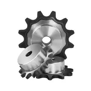 Hard Teeth Transmission Driven Sprocket Wheel Stainless Steel Gear Kit Forging Finished Sprocket timing pulley