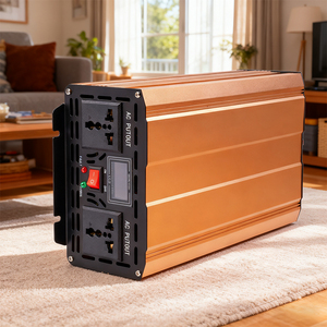 ข้อเสนอพิเศษ 1.7KW 1700W 12V 24V 48V 60V คลื่นไซน์ดัดแปลง 2 ช่องเสียบสำหรับรถยนต์ RV ระบบพลังงานแสงอาทิตย์ จัดส่งฟรี - Product Image 1