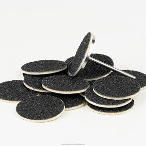 Schuurkussen 25Mm 15Mm 20Mm 35Mm Roestvrijstalen Schuuras Vervangbare Schuurschijf Rond Voor Pedicure - Product Image 1