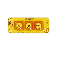 Mini clavier créatif, porte-clés mignon de dessin animé, anti-stress, pendentif lumineux amusant