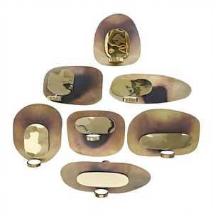 Bougeoirs muraux en métal de style antique, qualité supérieure, forme personnalisée, bougeoirs à vendre - Product Image 1