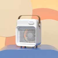 Refroidisseur d'air électronique portable populaire de l'été Ventilateur de refroidissement à chargement USB Compagnon de bureau Mini climatiseur