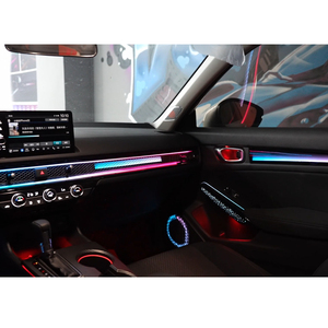 Wholesale RGBIC LED <b>Car</b> Ambient Light Symphony Acrylic Strip Interior Neon Lamp for Honda Civic/Integra 2022-2025 - Product Image 2