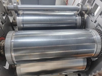 Cylindres magnétiques de haute précision, rouleaux rotatifs, découpe de matrices d'étiquettes, acier flexo