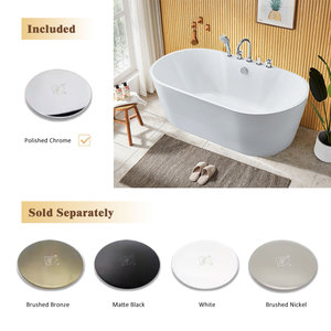 Baignoire ronde moderne en acrylique avec massage par remous, couleur or, autoportante, pour <span class=keywords><strong>spa</strong></span> intérieur - Product Image 5