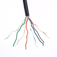 Cable de Red Ethernet Cat5e, Cable LAN de 0.50mm CCA 24awg 4pr 305m UTP FTP 1000ft, Cable de Red Interior Cat5e