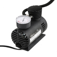 Compresseur d'air portable M4 pour pneus de voiture avec manomètre de pression