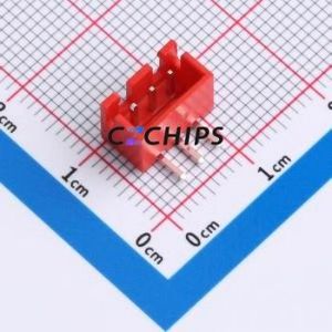 WAFER-XH2.54-3PWZ-R62 Wire-to-Board Pin Header Bent Lead Through Hole,P=2.54mm Connector 1x3P 2.5mm Right Angle Insert XH - Product Image 1