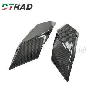 DTRAD Kawasaki Ninja H2 <span class=keywords><strong>H2R</strong></span> 2015-2024 <span class=keywords><strong>2023</strong></span> Kits de carénage arrière 100% fibre de carbone, panneaux de queue et bosse arrière, finition sergé noir brillant, 1 paire - Product Image 2
