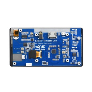 หน้าจอ LCD แบบสัมผัสขนาด 5.5 นิ้ว ความละเอียด 2K พร้อมอินเทอร์เฟซ, หน้าจอ IPS, ความละเอียด 1440x2560 - Product Image 3