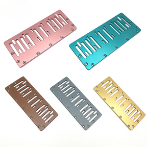 Panneau de ventilation et de dissipation thermique en acier inoxydable OEM usiné CNC pour la fixation de châssis d'équipements industriels - Product Image 6