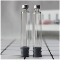 Ampoule en verre de 3 ml avec boîte personnalisée OEM ODM, flacons de remplissage de liquides