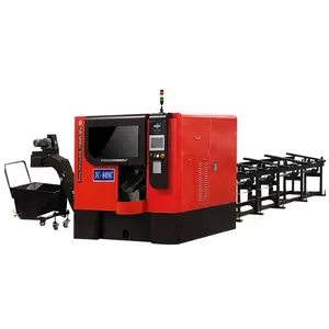 Full Automatic CNC Metal Circular Cold Saw Machine Universal Cutter Machine for 10-80mm Diameter Solid Bar Cut-off