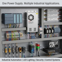 Alimentation à découpage AC-DC série SC-350 350W 24V SMPS à sortie unique UPS pour l'automatisation industrielle avec garantie de 2 ans