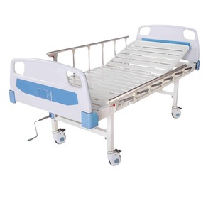 Ji Fukang Multifunctional Hospital <b>Bed</b> Manual <b>Single</b> Crank Nursing <b>Bed</b> With ABS Frame For Home Care And Nursing Homes - Product Image 1