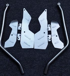 Accessoires pour moto, pare-chocs, barres de protection en acier inoxydable + repose-pieds, adaptés à la modification des pièces NMAX155 2024 - Product Image 3