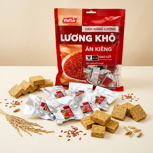 Barre de régime alimentaire au riz brun pour le marché de masse 350g! Repas Sain Vietnam Usine Personnalisation Sachet ODM - Product Image 1