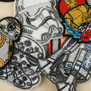 Écussons brodés <span class=keywords><strong>Star</strong></span> <span class=keywords><strong>Wars</strong></span> pour vêtements, écussons thermocollants pour vêtements, <span class=keywords><strong>Yoda</strong></span>, Dark Vador, Mandalorien, troupes, accessoire - Product Image 4