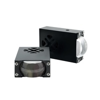 Lumière de calandre de voiture 12V 20W, mini phare laser matriciel caché, lumière de calandre, lumière jaune-blanche LED, projecteur de moto