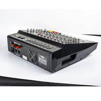 KCT-1390D Powermate 350W*2 9.1 Kanal Kompakt Profesyonel Dijital FM Güç Amplifikatörü Mikser Metal Gövdeli KTVAudio
