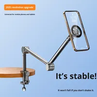 Support de moniteur portable et support de téléphone robuste et durable, réglable à 360 degrés