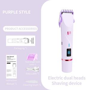 Épilateur électrique rechargeable multifonctionnel pour femme, rasoir pour l'épilation du corps entier, outil de toilettage - Product Image 5