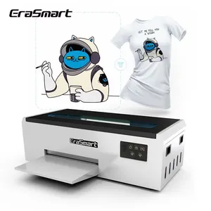 Erasmart L1800 Máquina Impressora De Estampagem A Quente Digital Impressoras Digitais Flexográficas A4 Dtf Impressora L805 Cabeça