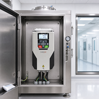 Convertisseur de fréquence monophasé à commande vectorielle 22 kW VFD avec STO pour compresseur d'air et pompe à eau