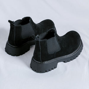 Fabricant Vente en Gros Bottes de Cheville pour Hommes de Haute Qualité Toutes Saisons Cuir Véritable Antidérapant Respirant Résistant à l'Usure <span class=keywords><strong>Chelsea</strong></span> - Product Image 4