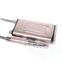 Perceuse à ongles numérique intelligente 35000 tr/min, outil de manucure électrique professionnel portable rechargeable