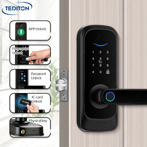 Cerradura Inteligente para Puerta de Dormitorio con Huella Digital y WiFi Tuya, Sin Llave, de Tediton Manufacture - Product Image 3