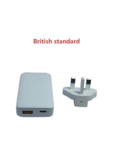 แท่นชาร์จที่ได้รับการรับรองจาก ukca 65W แบบบางเฉียบ <span class=keywords><strong>PD</strong></span> 3.0 QC 3.0/4.0ชาร์จได้รวดเร็ว USB-<span class=keywords><strong>C</strong></span> พับเก็บได้ดีไซน์แบบมี USB-A พอร์ตแล็ปท็อปแท็บเล็ต - Product Image 2