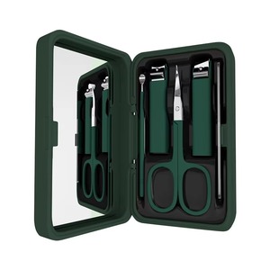 5 in 1 Stainless Steel <b>Nail</b> Clipper <b>Set</b> Portable Manicure Pedicure Tool Box for Men Women - Product Image 5
