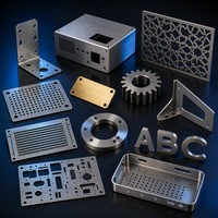 Service de découpe laser sur mesure, fabrication de tôles en une seule étape, fabrication OEM ODM, fabricant de pièces découpées au laser de précision, ISO9001