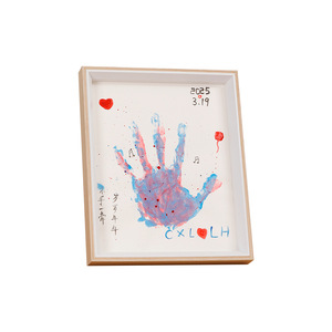 <span class=keywords><strong>Cornice</strong></span> Portafoto Fai-da-Te per Impronte di Mani, Regalo di San Valentino per Fidanzati, Include Kit per Impronte di Mani di Bambini - Product Image 5