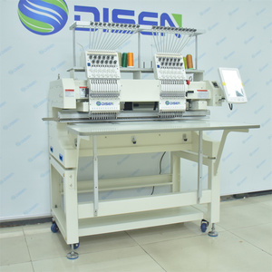 Máquina Bordadora Computarizada de Doble Cabezal para Camisetas y Gorras, de Alta Velocidad, 12/15 Agujas, de 2 Cabezales, Fácil de Operar - Product Image 3
