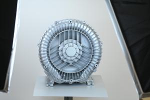 Souffleur à canal latéral haute pression triphasé 12,5 kW 1050 m³/h, pompe à vide industrielle pour le transport et l'aspiration pneumatiques - Product Image 2