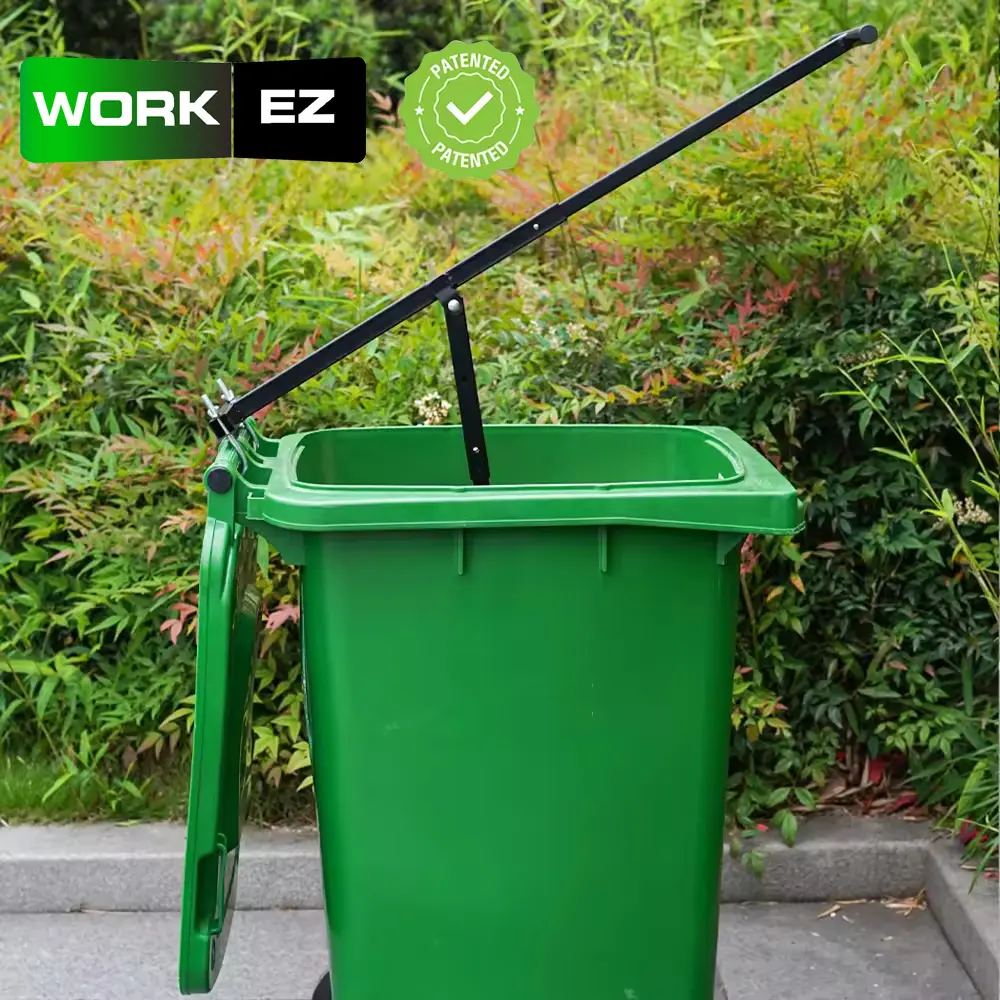 Méthode de résolution de la poubelle compacteur de poubelle à roulettes pour usage domestique