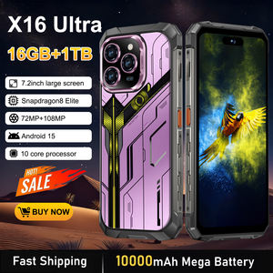 Téléphone portable 5G débloqué X16 Ultra 2026 à bas prix, grand écran de 7,2 pouces, 12 Go + 512 Go de stockage, double carte SIM en veille - Product Image 3