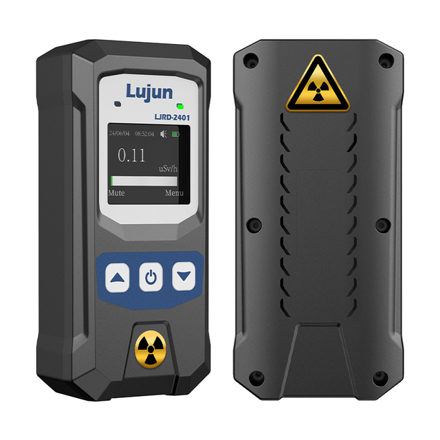 High Accuracy Handheld Nuclear Radiation Detector X Ray Beta Ray Gamma Ray Portable Dosimeter Detection Range Sound Light Alarm