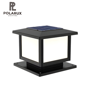 Lampe solaire à <span class=keywords><strong>LED</strong></span> carrée <span class=keywords><strong>pour</strong></span> poteau, en aluminium et acrylique, style nordique, <span class=keywords><strong>pour</strong></span> villa, jardin, <span class=keywords><strong>portail</strong></span>, pilier, paysage, décorative, étanche - Product Image 1